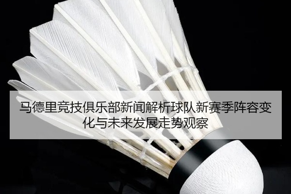 马德里竞技俱乐部新闻解析球队新赛季阵容变化与未来发展走势观察